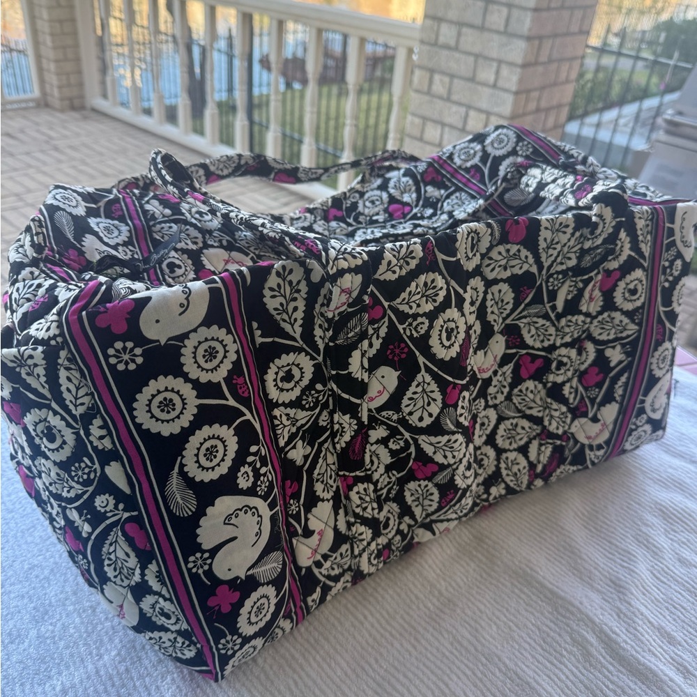 Vera Bradley large duffel bag Disney collection